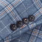 Costume Homme à Carreaux, Costume Homme Slim Fit, Costume Homme Croisé, Costume Homme Bleu Clair, Costume Croisé, Costume 3 Pièces Slim Fit, Costume 3 Pièces