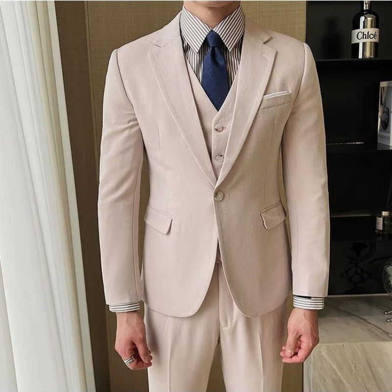 Costume 3 Pièces Slim Fit, Costume 3 Pièces Moderne, Costume 3 Pièces Complet, costume 3 Pièces