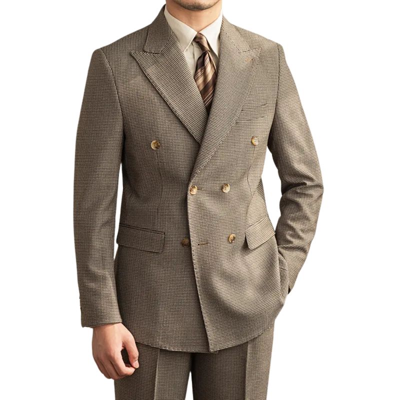 Costume Croisé Britannique, costume croisé, costume homme slim, costume homme anglais, costume homme, costume









