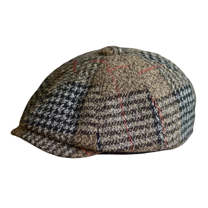 béret homme vintage, béret style rétro, béret en laine et polyester, accessoire homme classique, béret décontracté