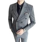 Costume Croisé 3 Pièces, Costume Croisé, Costume Homme à Carreaux, Costume Homme Slim Fit, Costume Homme Slim, Costume Homme Moderne, Costume Homme Complet, Costume Homme, Costume, Costume 3 Pièces