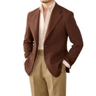 blazer homme en lin slim, blazer beige homme, blazer chic homme, blazer mariage, blazer casual chic