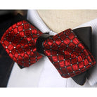 nœud papillon imprimé, accessoire homme moderne, nœud papillon élégant, nœud papillon en polyester, nœud papillon unique