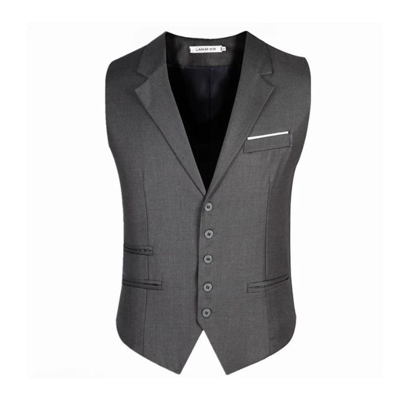 gilet homme luxe, gilet homme élégant, gilet homme casual chic, gilet homme coton polyester, veste sans manches homme





