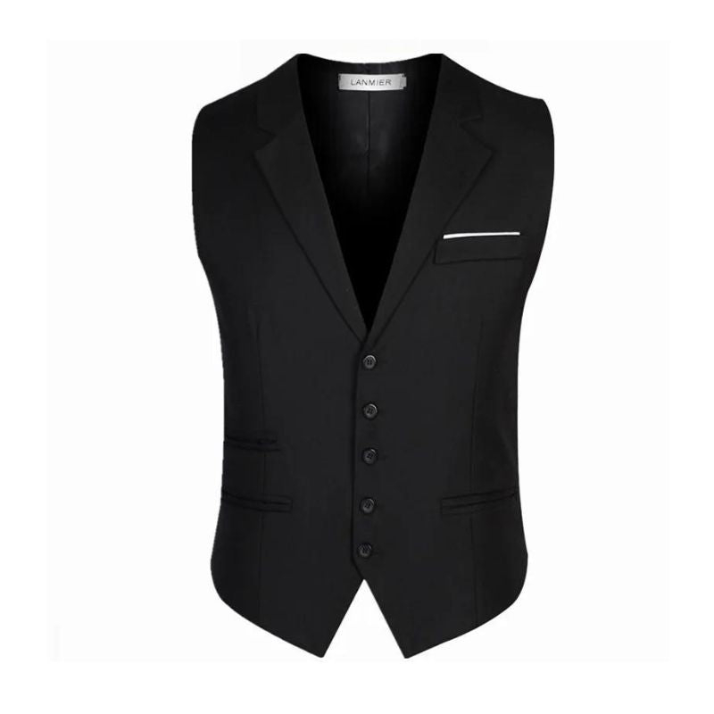 gilet homme luxe, gilet homme élégant, gilet homme casual chic, gilet homme coton polyester, veste sans manches homme





