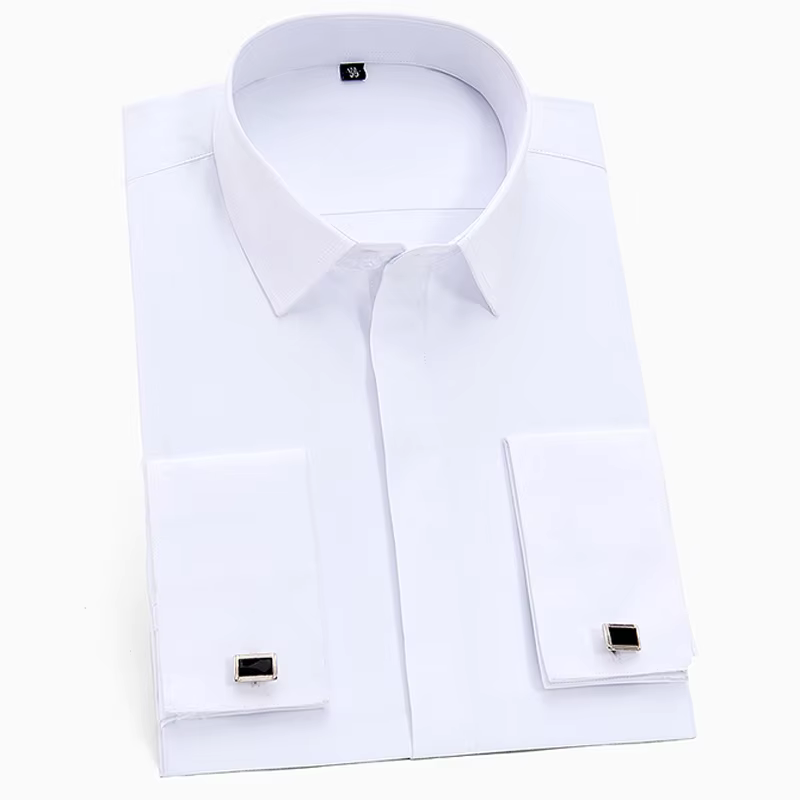Chemise Homme, Chemise Habillée Homme Poignets Doubles Formelle Maximus, Chemise Habillée Homme Poignets Doubles Formelle, Chemise Habillée Homme, Chemise Habillée, Chemise
