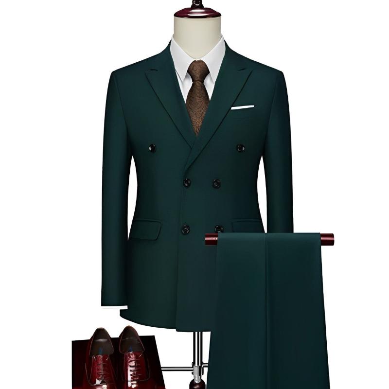 Costume Croisé Homme, Costume Homme Croisé Traditionnel, Costume Homme 6 boutons, Costume Homme, Veste Homme, Costume Homme Croisé