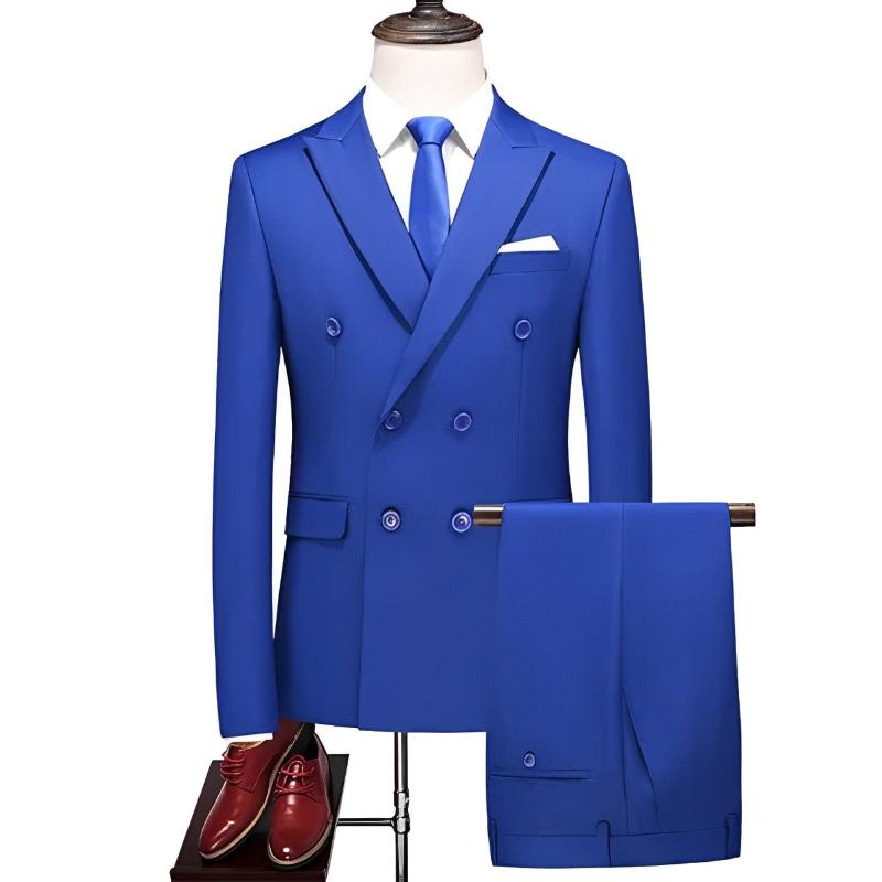 Costume Croisé Homme, Costume Homme Croisé Traditionnel, Costume Homme 6 boutons, Costume Homme, Veste Homme, Costume Homme Croisé