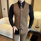 gilet homme uni, gilet homme slim, gilet homme formel, gilet homme élégant, veste sans manches homme