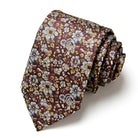 cravate imprimée en soie, cravate élégante, accessoire homme de luxe, cravate sophistiquée, cravate VanGise