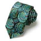 cravate imprimée en soie, cravate élégante, accessoire homme de luxe, cravate sophistiquée, cravate VanGise