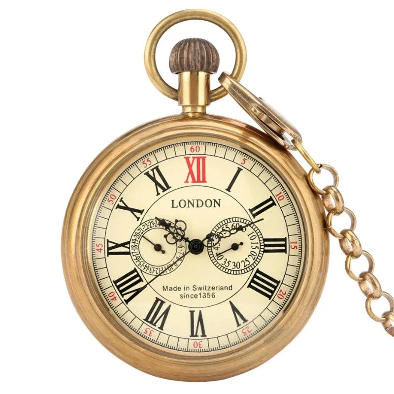 Montre pour homme, Montre luxueuse, Montre de luxe, Montre de poche vintage, Montre de poche London Vintage Maximus, Montre de poche automatique, Ancienne montre de poche, Montre de poche, Montre