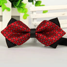 nœud papillon imprimé, accessoire homme moderne, nœud papillon élégant, nœud papillon en polyester, nœud papillon unique