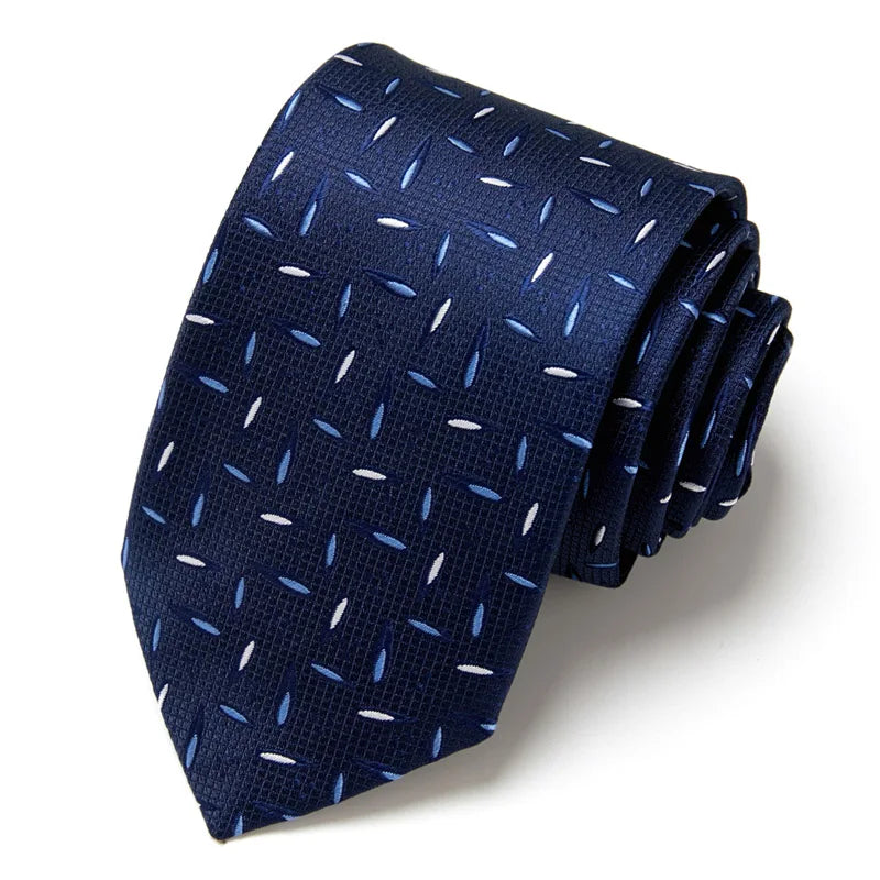cravate imprimée en soie, cravate élégante, accessoire homme de luxe, cravate sophistiquée, cravate VanGise