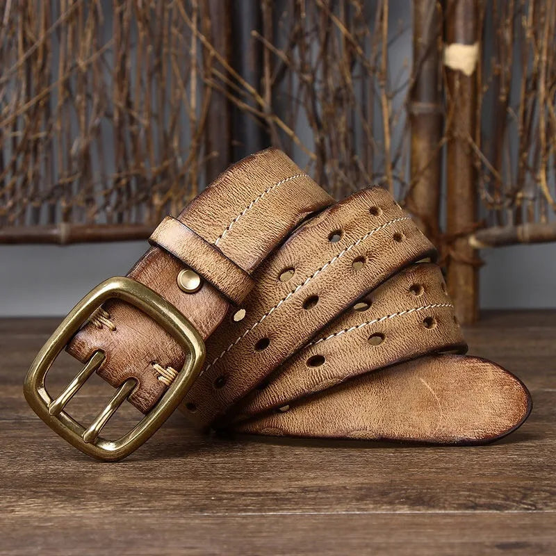 ceinture homme vintage, ceinture en cuir artisanale, ceinture fait main, accessoire homme élégant, ceinture en cuir véritable