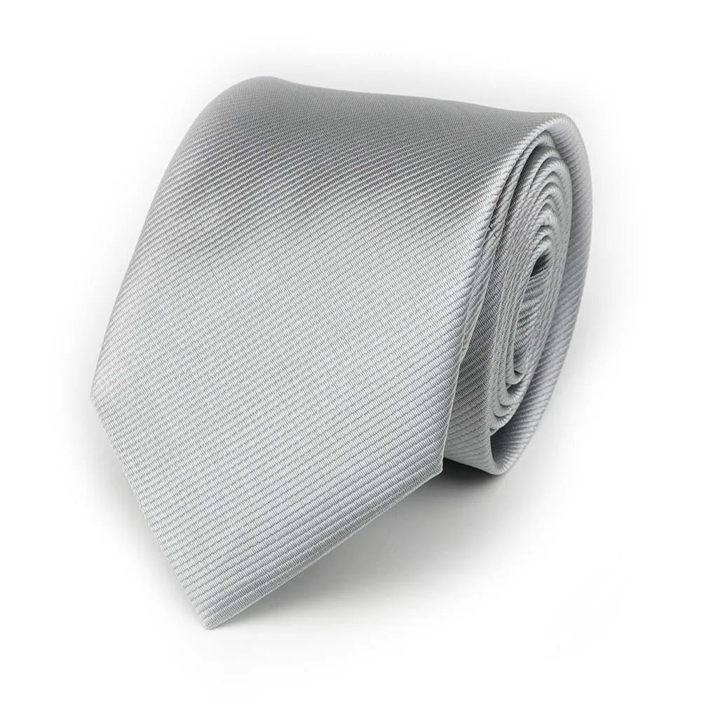 cravate unie, cravate en polyester, accessoire homme élégant, cravate classique, cravate durable