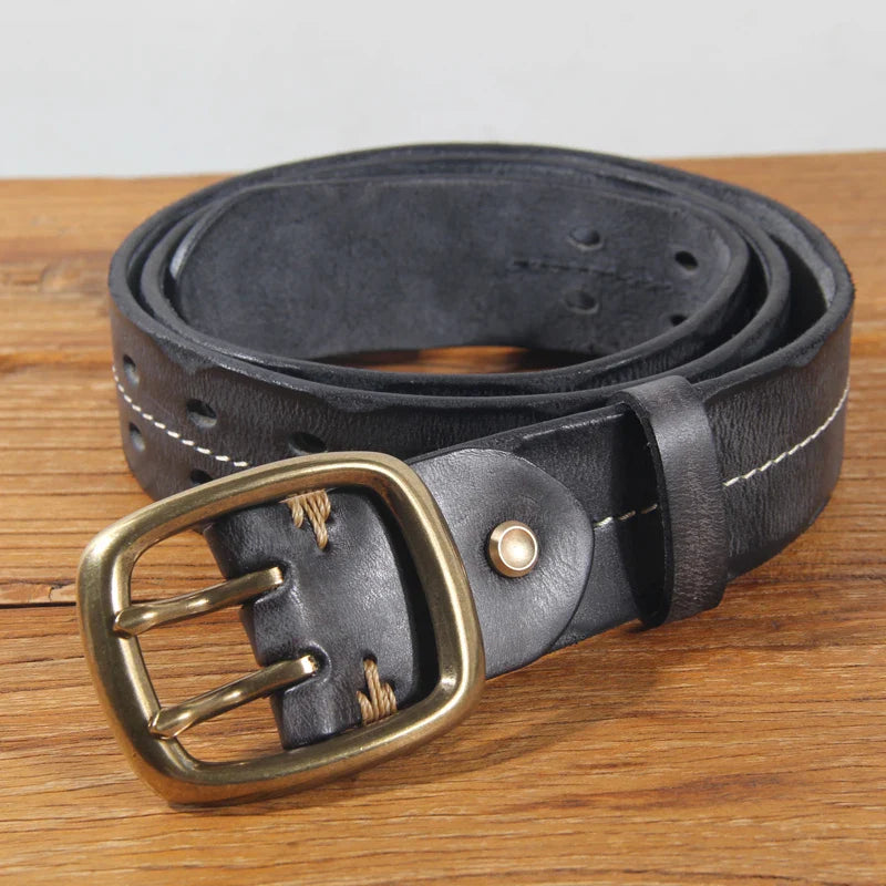 ceinture homme vintage, ceinture en cuir artisanale, ceinture fait main, accessoire homme élégant, ceinture en cuir véritable