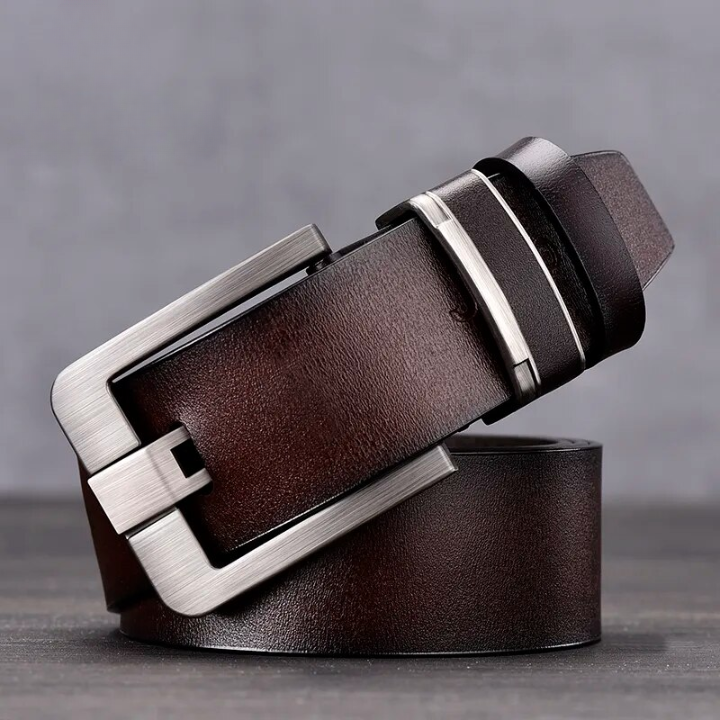ceinture homme casual, ceinture en cuir PU, accessoire homme moderne, ceinture polyvalente, ceinture décontractée élégante