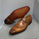chaussure homme italienne, chaussure en cuir homme, chaussure de ville luxe, chaussure à boucle homme, chaussure formelle élégante