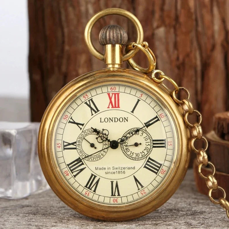 Montre pour homme, Montre luxueuse, Montre de luxe, Montre de poche vintage, Montre de poche London Vintage Maximus, Montre de poche automatique, Ancienne montre de poche, Montre de poche, Montre