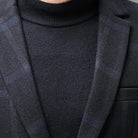 veste homme carreaux, veste homme élégante, veste homme décontractée chic, veste homme coton polyester, blazer homme à motifs







