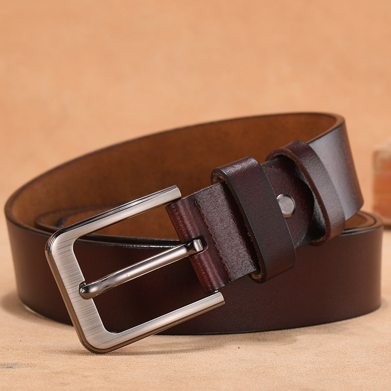 ceinture homme formelle, ceinture en cuir synthétique, accessoire homme élégant, ceinture boucle premium, ceinture polyvalente
