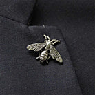 broche homme abeille, broche costume élégante, accessoire homme, broche originale, bijou homme unique