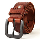 ceinture homme vintage, ceinture cuir véritable, accessoire homme élégant, ceinture polyvalente, ceinture robuste