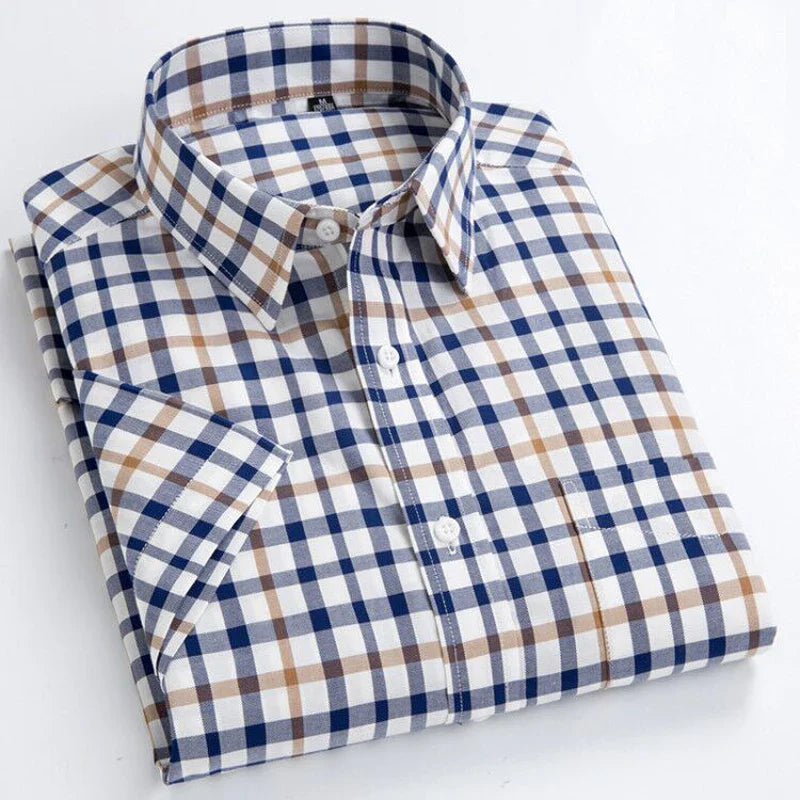Chemise à carreaux, Chemise Homme, Chemise Habillée Homme à Carreaux, Chemise Habillée Homme Maximus, Chemise Habillée Homme, Chemise Habillée, Chemise