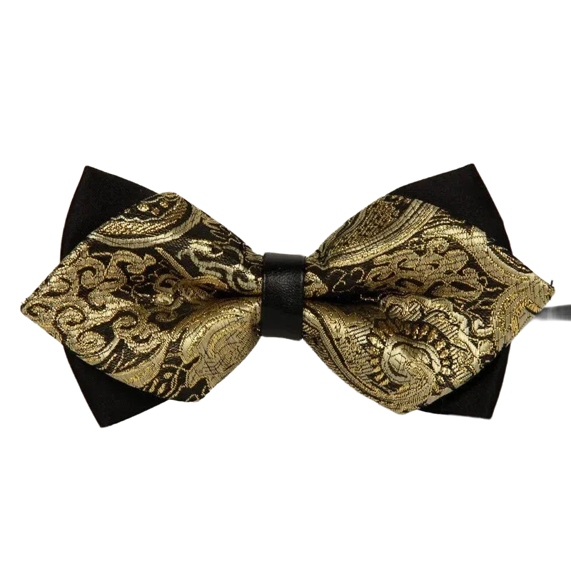 nœud papillon imprimé, accessoire homme moderne, nœud papillon élégant, nœud papillon en polyester, nœud papillon unique