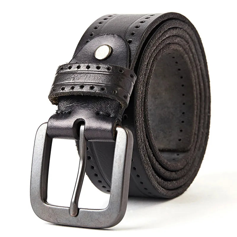 ceinture homme vintage, ceinture cuir véritable, accessoire homme élégant, ceinture polyvalente, ceinture robuste