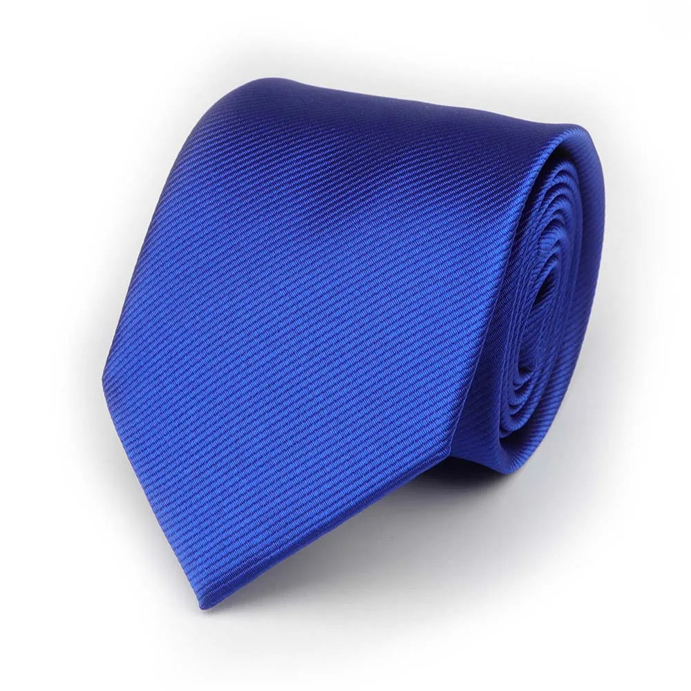 cravate unie, cravate en polyester, accessoire homme élégant, cravate classique, cravate durable