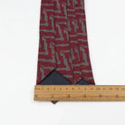 cravate slim en laine, cravate étroite pour homme, accessoire élégant en laine, cravate durable, cravate à petits carreaux