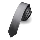 cravate slim unie, cravate en soie homme, accessoire masculin élégant, cravate étroite, cravate classique