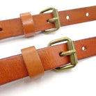 bretelles homme cuir, bretelles marron clair, accessoire élégant homme, bretelles cuir véritable, bretelles polyvalentes