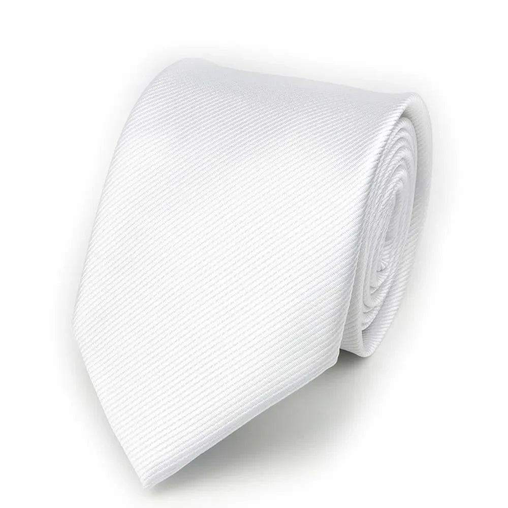 cravate unie, cravate en polyester, accessoire homme élégant, cravate classique, cravate durable