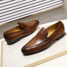 mocassin homme cuir, mocassin minimaliste, mocassin en cuir véritable, mocassin confortable, mocassin casual chic
