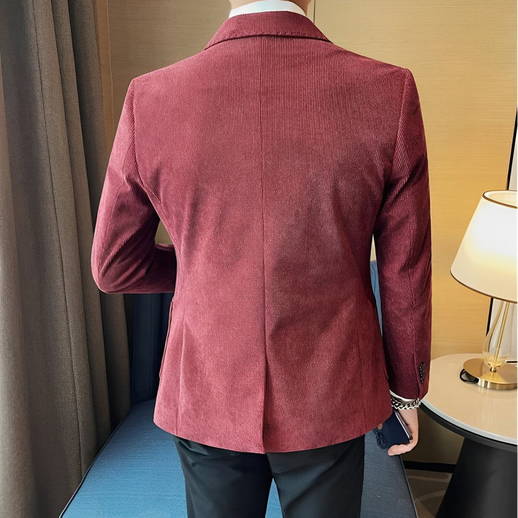 veste homme effet daim, veste homme slim fit, veste homme élégante, blazer homme, veste homme casual chic


