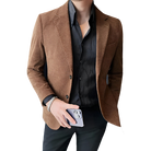 veste homme effet daim, veste homme slim fit, veste homme élégante, blazer homme, veste homme casual chic


