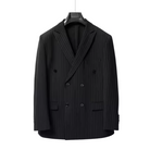 Costume Plus Size, Costume Homme à Rayures, Costume Homme Croisé Grande Taille, Costume Homme Complet, Costume Homme, Costume Grande Taille à Rayures pour Homme, Costume 3 Pièces Plus Size, Costume 3 Pièces