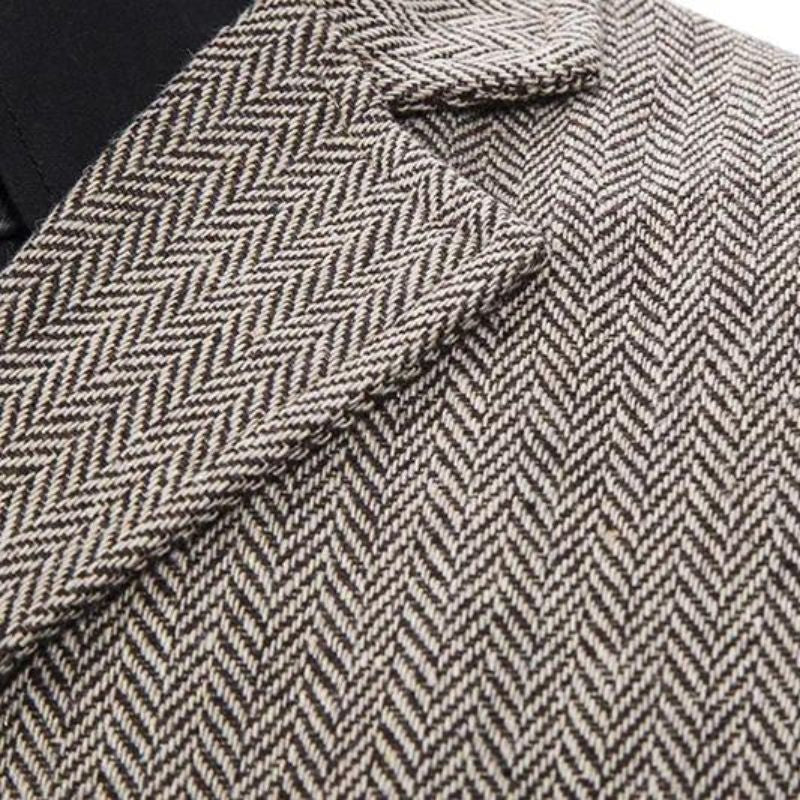 gilet homme à revers, gilet en polyester, gilet homme élégant, gilet décontracté, gilet polyvalent