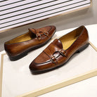 mocassin homme formel, mocassin en cuir véritable, chaussure élégante pour homme, mocassin confortable, mocassin de bureau