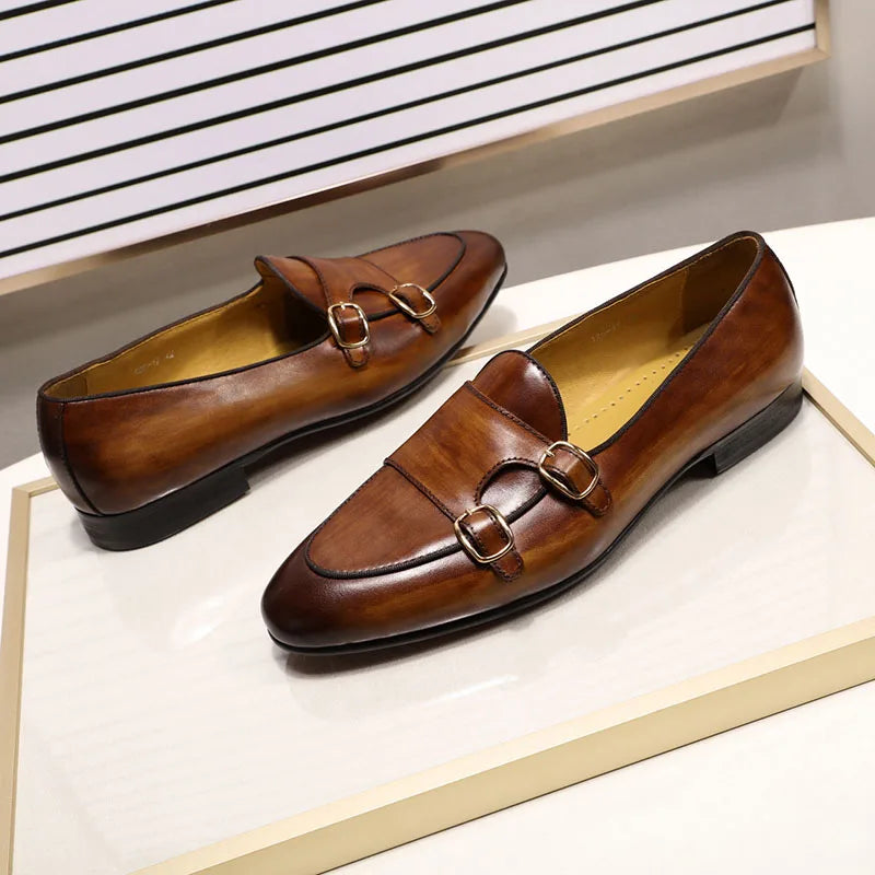 mocassin homme formel, mocassin en cuir véritable, chaussure élégante pour homme, mocassin confortable, mocassin de bureau