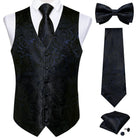 ensemble gilet homme, gilet homme imprimé, gilet costume floral, gilet homme soie, tenue formelle homme