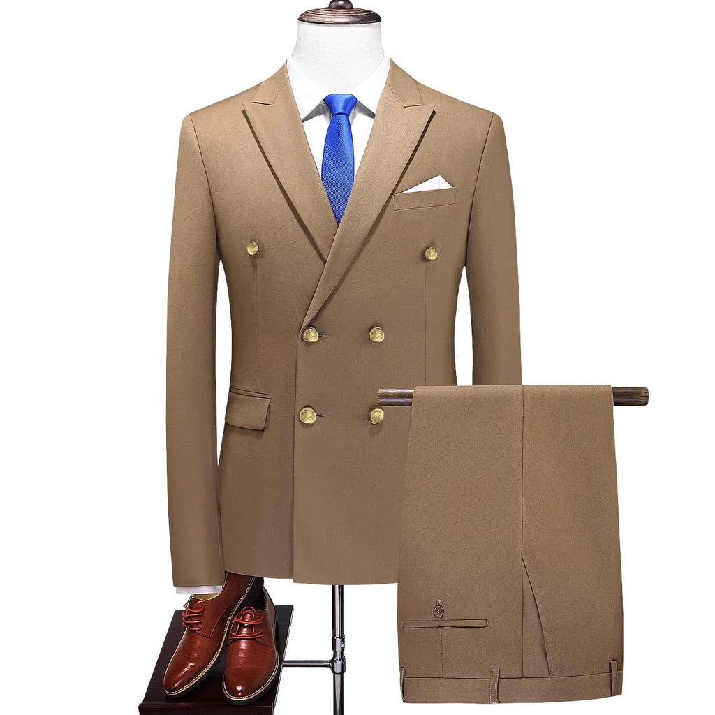 Costume Croisé, Costume Homme Croisé, Costume Homme Slim Fit, Costume Homme Moderne, Costume Homme, Costume