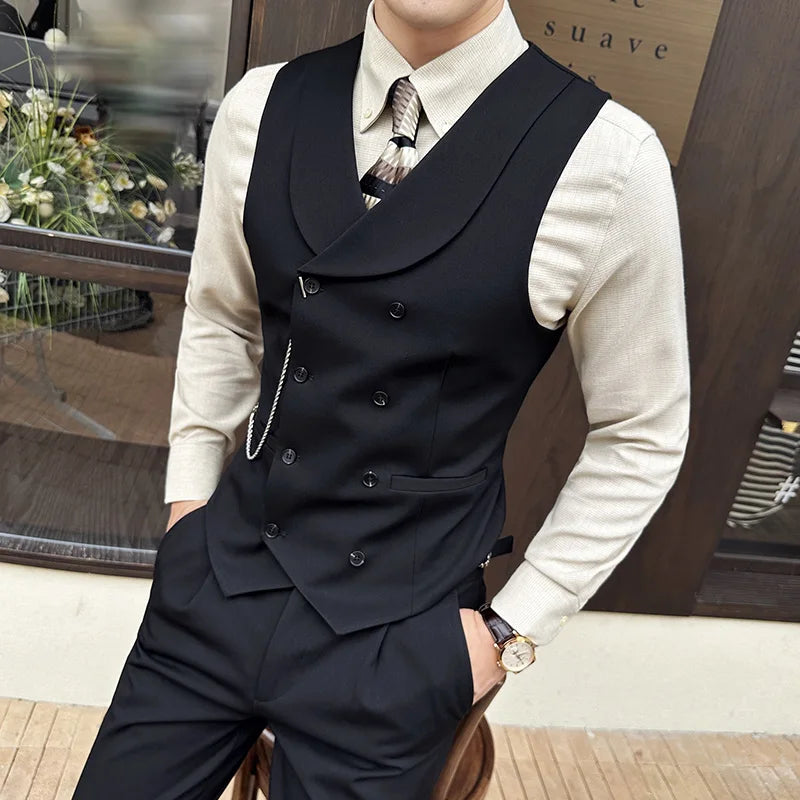 Colete Masculino Transpassado, Colete social masculino, colete masculino social transpassado, colete transpssado social, colete masculino
