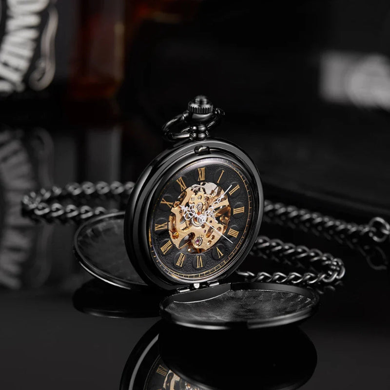 Montre pour homme, Montre de luxe, Montre de poche vintage, Montre de poche squelette, Montre de poche automatique, Montre de poche ancienne, Montre de poche, Montre