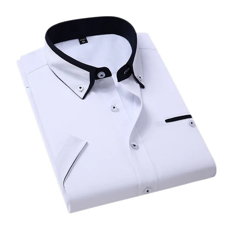 Chemise Homme Manches Courtes, Chemise Sociale Homme, Chemise à Manches Courtes, Chemise Sociale, Chemise Homme, Chemise Courte, Chemise