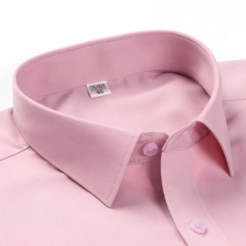 Chemise Habillée Homme, Chemise Homme Casual, Chemise Élégante Homme, Chemise Homme Moderne, Chemise Polyester Coton, Chemise