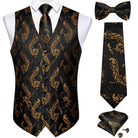 ensemble gilet homme, gilet homme imprimé, gilet costume floral, gilet homme soie, tenue formelle homme